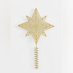 H&M Gold Star Tree Topper